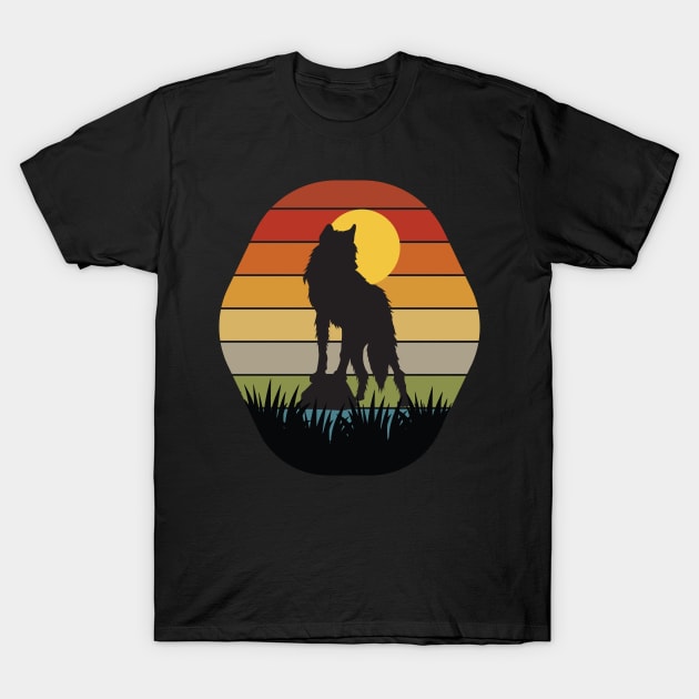 wolf art T-Shirt by Wolf Clothing Co